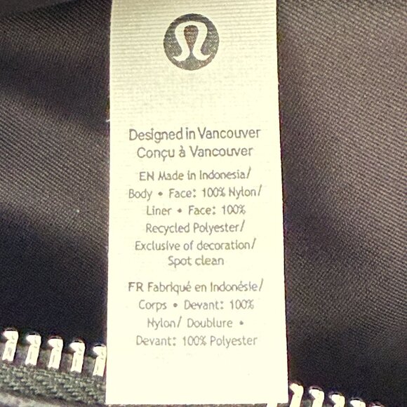 Authentic LULULEMON Everywhere Unisex Black Backpacks Wunder Puff LU9BZPS - Picture 6 of 13